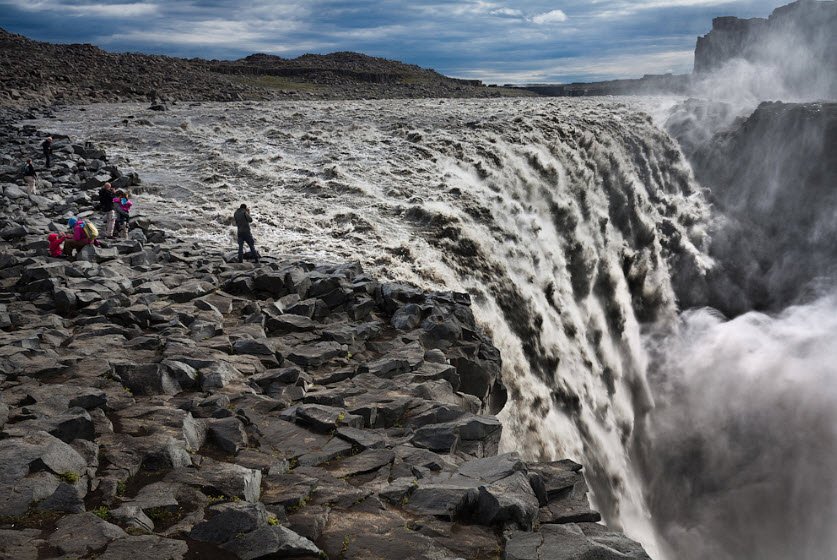 Dettifoss Waterfall, Northeast Iceland, Vatnajökull NP, Iceland